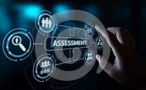 Assessment Analysis Evaluation Measure Business Analytics Technology concept