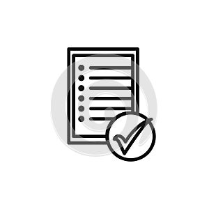 assessment icon vector set collection for web