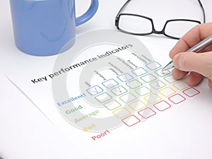 Assessment of key performance indicators