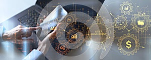 Asset Management Concept: Optimizing Resources for Financial and Operational Efficiency photo