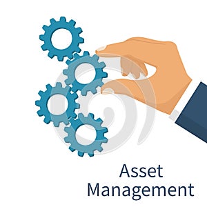 Asset management concept photo