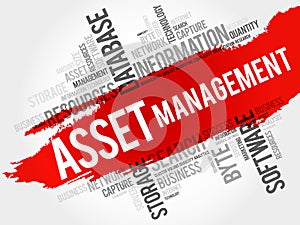 Asset Management word cloud