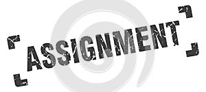 assignment stamp