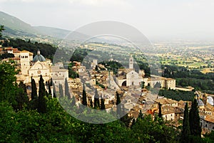 Assisi from above