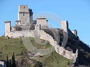 Assisi castle, Rocca Maggiore photo