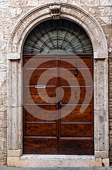 Assisi, Italy. Medieval city famous all over the world.