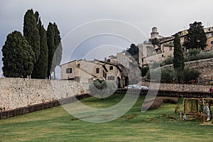 Assisi is an italian toutistic destination in the Tuscany photo
