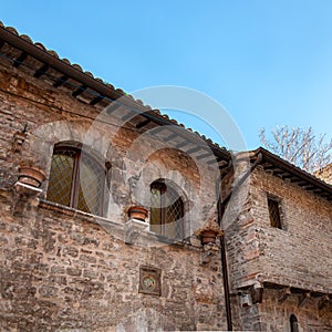 Assisi, Italy. Medieval city famous all over the world.