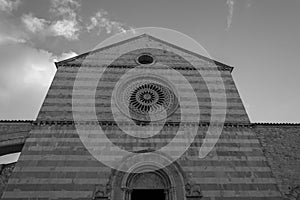 Assisi, Perugia, Umbria. Basilica of Santa Chiara