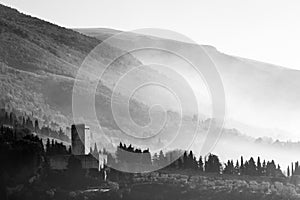 Assisi`s Rocca Minore photo