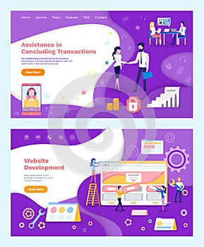 Assistance in Concluding Transactions, Helper