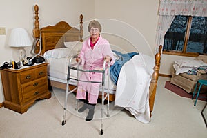 Assisted Living Nursing Home Elderly Woman