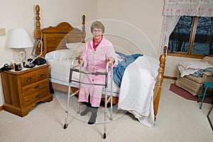 Assisted Living Nursing Home Elderly Woman photo