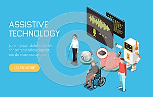 Assistive Technology Isometric