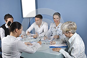 Associates business meeting