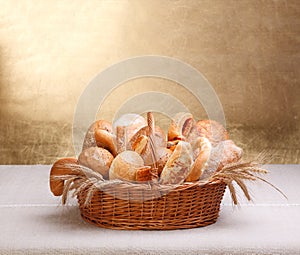 Assorted bakery products
