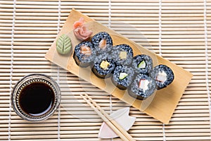 Assorted Black Maki Roll