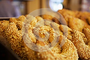 Assorted bread and pastry