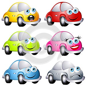 Assorted Cartoon Bug Style Cars