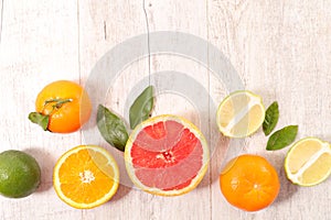 Assorted citrus fruit