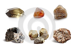 Assorted collection of mineral