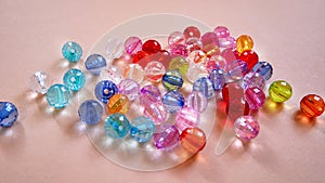 Assorted Colorful Crystal Beads