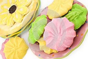 Assorted Colorful Spring Cookies