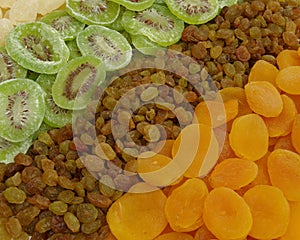 Assorted dried fruits