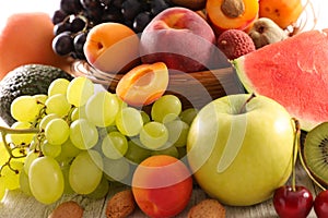 Assorted fresh fruit