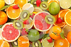 Assorted fresh fruit