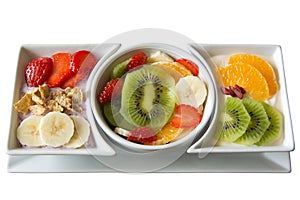 Assorted Fresh Fruit with Yogurt