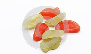 Assorted Fruit Slice Candies