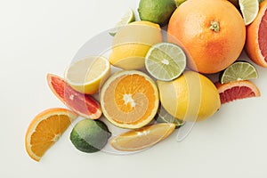 Assorted juicy citruses