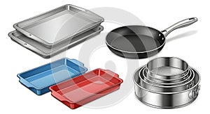 Assorted Kitchen Bakeware Collection