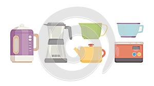 Assorted Kitchenware and Utensils Vector, vector design Generative AI
