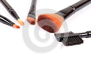 Assorted makeup blush