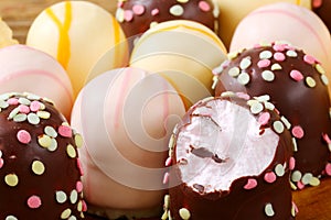 Assorted Marshmallow teacakes