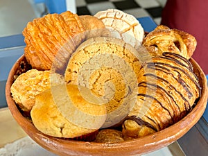 Assorted Mexican Sweet Bread Selection