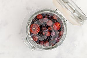 Assorted mix of dried berries