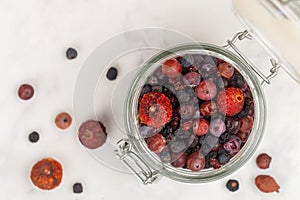 Assorted mix of dried berries