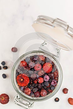 Assorted mix of dried berries