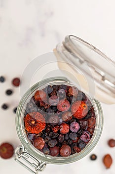 Assorted mix of dried berries