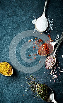 Assorted natural spices