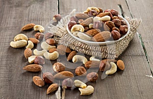 Assorted nuts