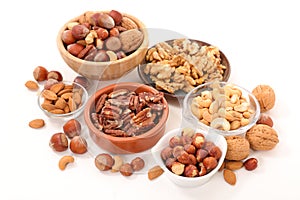 Assorted nuts, dried fruit