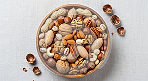 Juglans regia almonds Prunus dulcis hazelnuts Corylus avellana