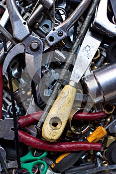 Assorted old hand tools