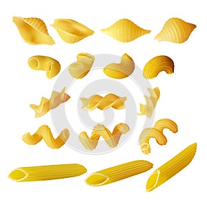 Assorted pasta