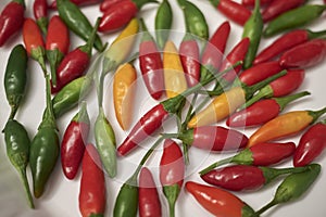 Assorted peppers