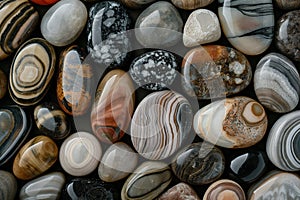 Assorted Polished Gemstones Collection